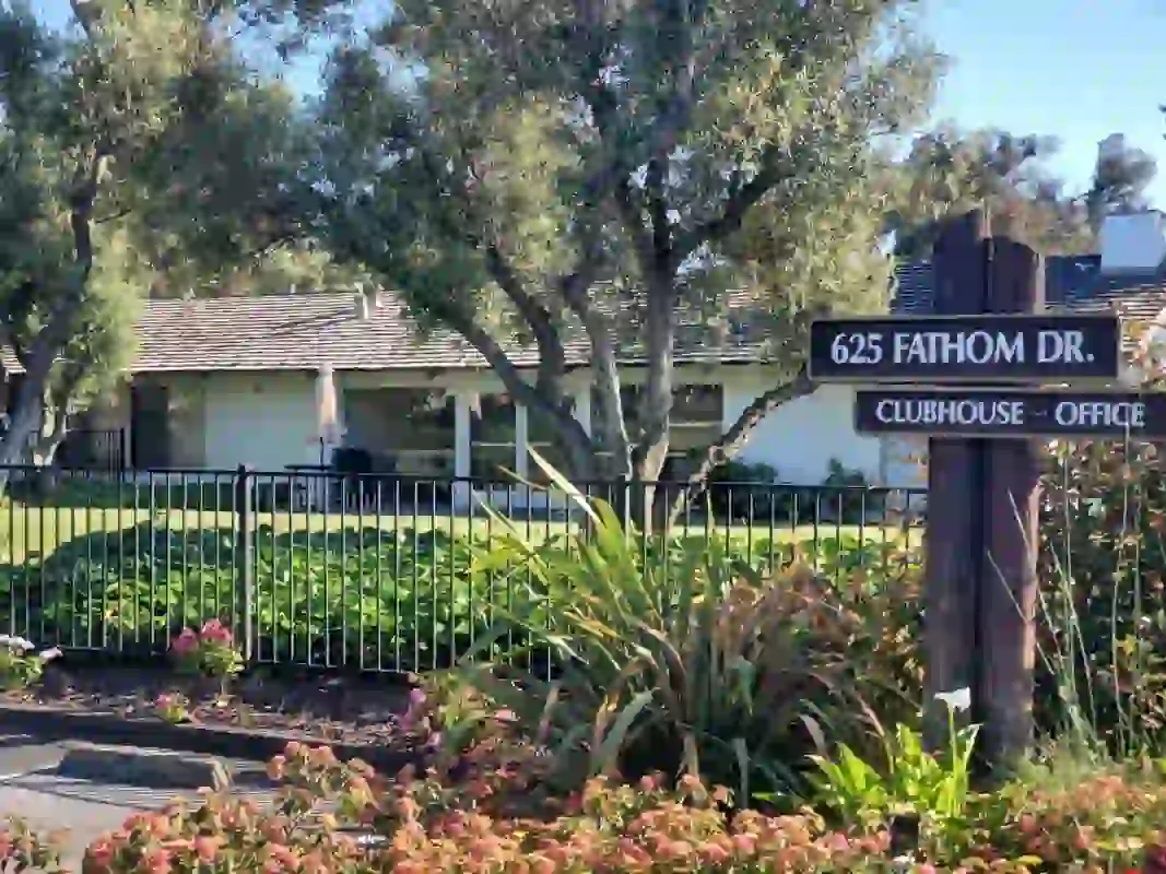 Outside view of the Mariners Green 2 clubhouse, the largest in the area